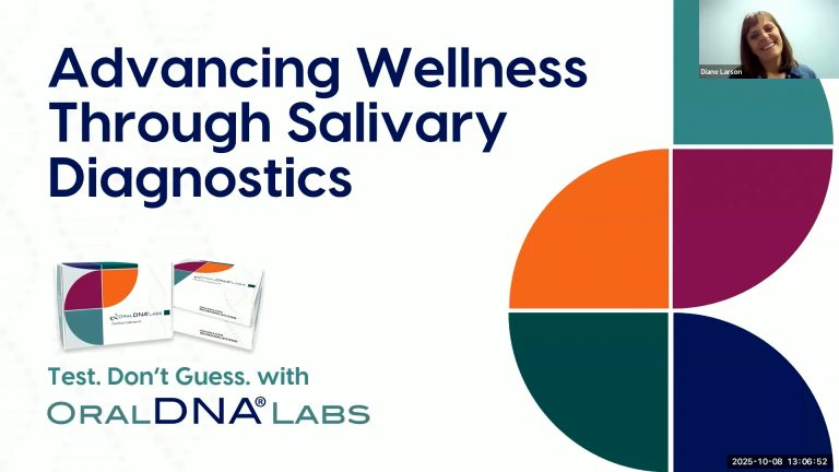 Advancing Wellness Through Salivary Diagnostics